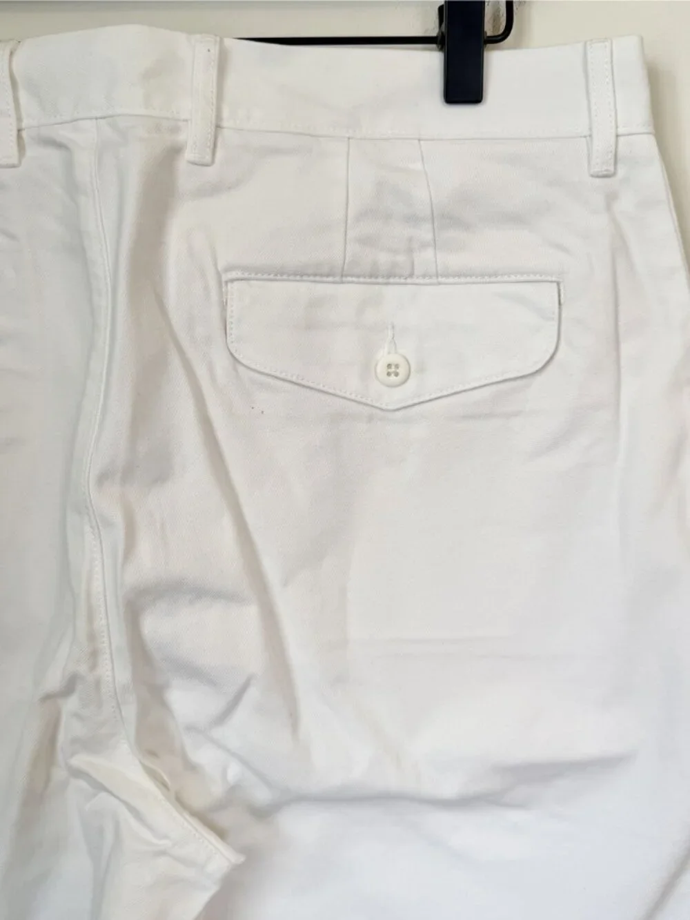 NWT J.Crew White Classic Chino Pant - Size: 34x32